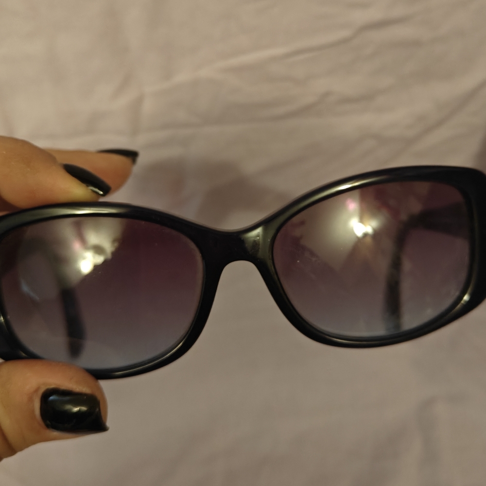 Coach Blue and Black Sunglasses - Picture 9 of 10